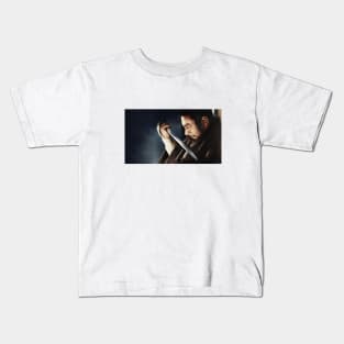 Zatoichi Digital Painting Kids T-Shirt